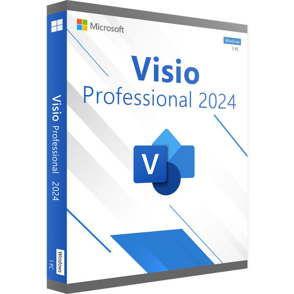 Microsoft Visio 2024 Professionnel, activation par téléphone